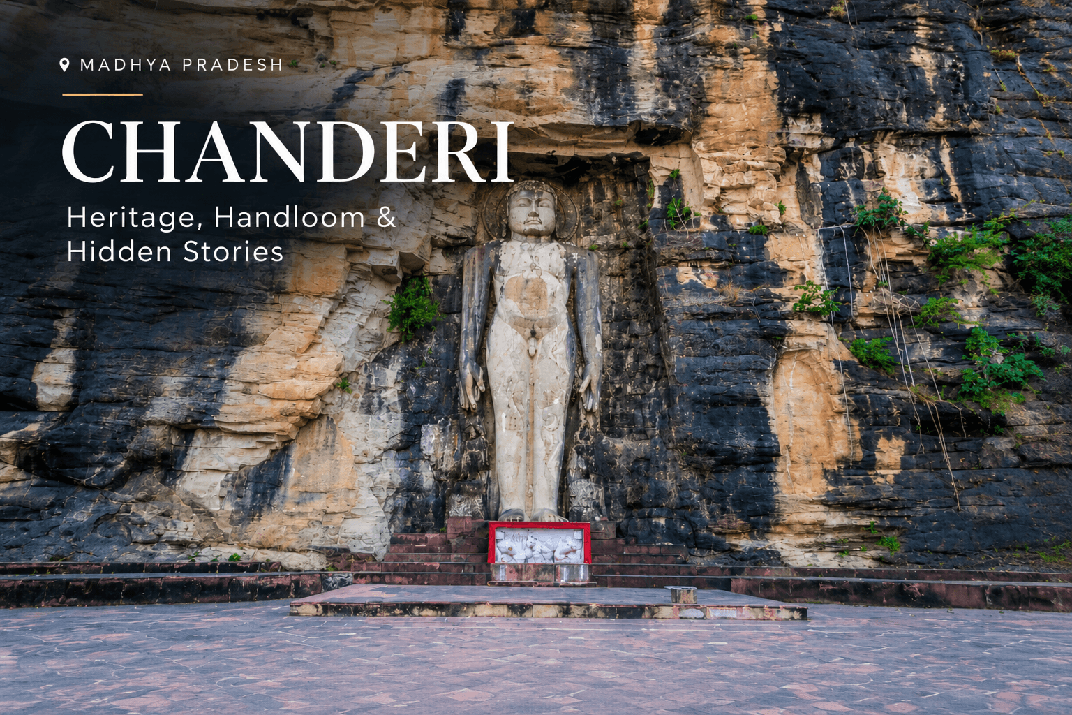 Historic Chanderi Fort and heritage architecture in Chanderi, Madhya Pradesh